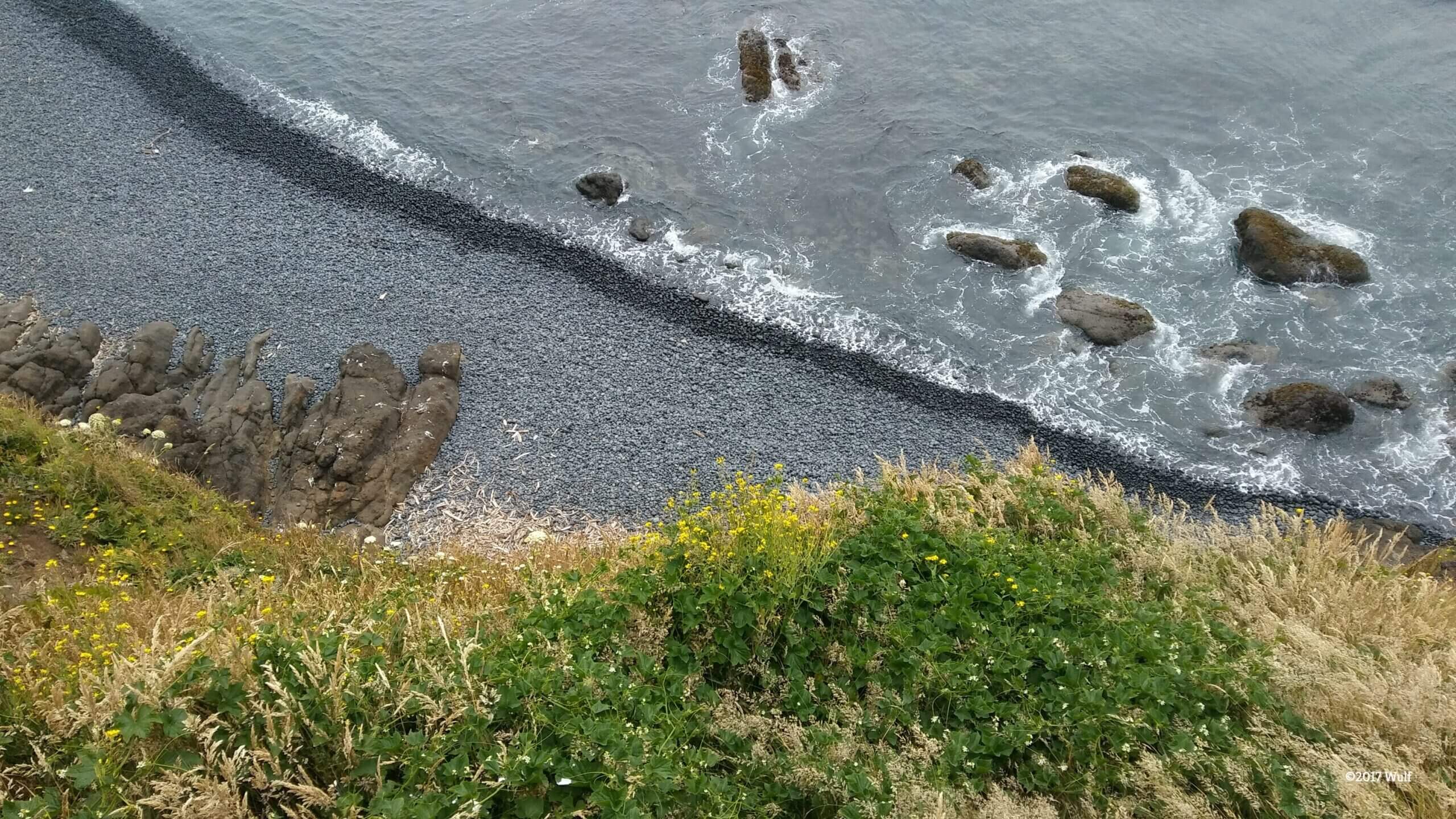 Agate Beach overlook